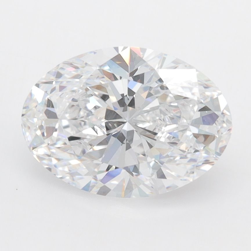 2.07 ct. oval Lab Grown Diamond front image