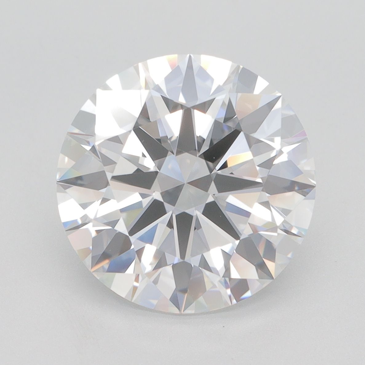 5.02 ct. round Lab Grown Diamond front image