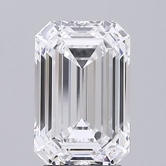 2.82 ct. emerald Lab Grown Diamond front image