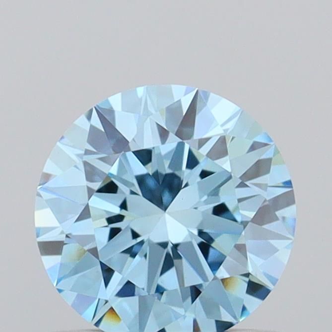 0.63 CT Fancy Vivid Blue ROUND