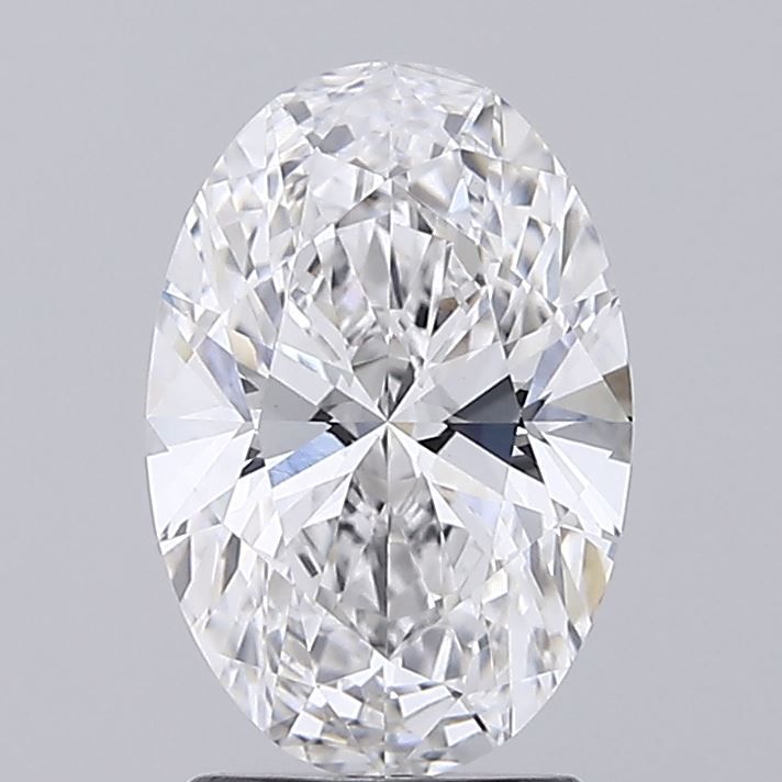2.26 ct. oval Lab Grown Diamond front image