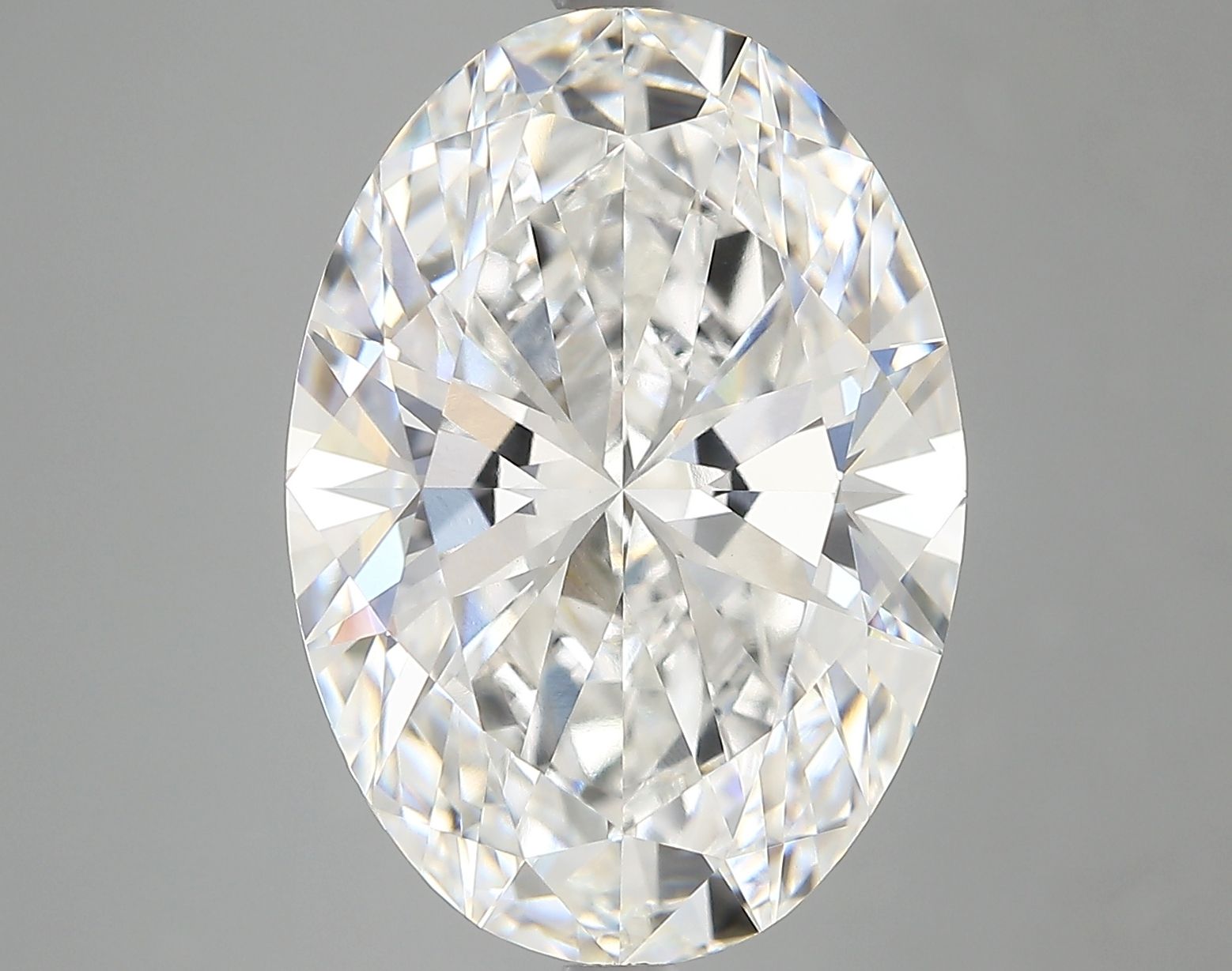8.01 ct. oval Lab Grown Diamond front image