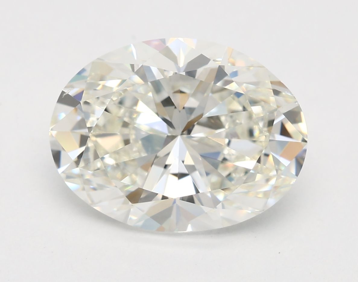 3.01 ct. oval Lab Grown Diamond front image