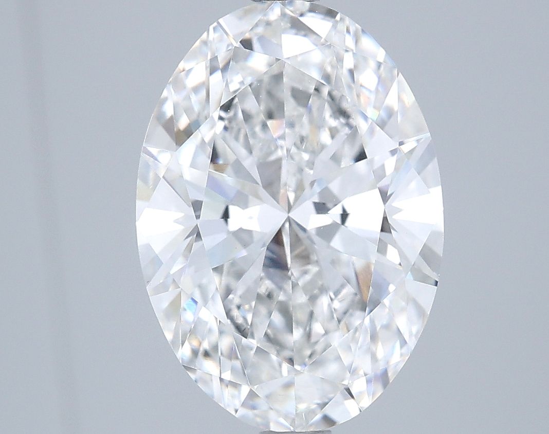 4.04 ct. oval Lab Grown Diamond front image