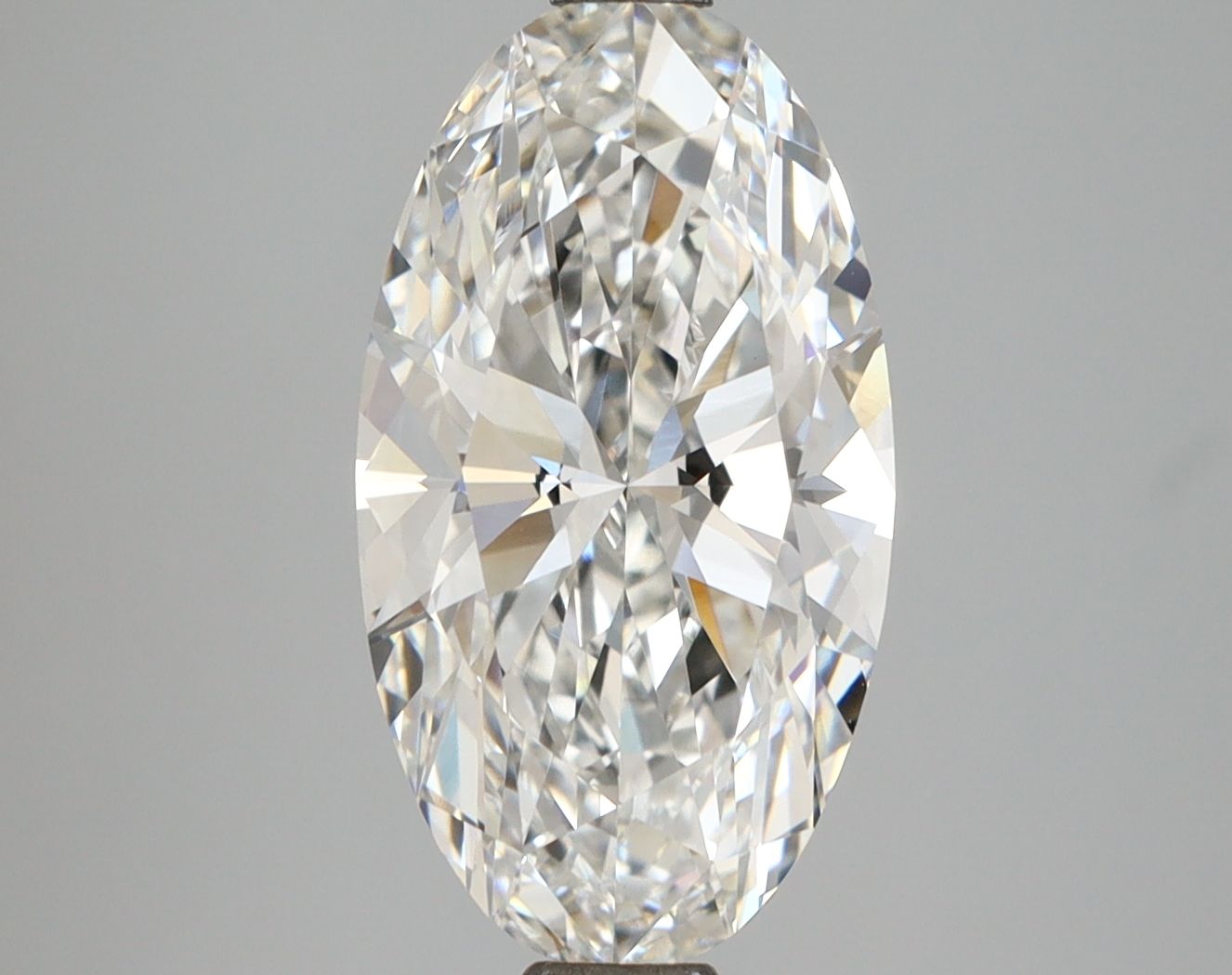 3.58 ct. oval Lab Grown Diamond front image