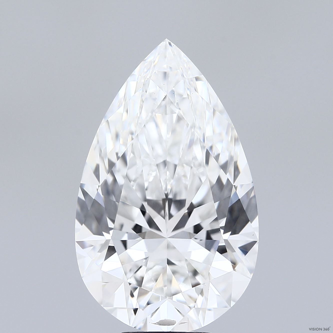 8.06 ct. pear Lab Grown Diamond front image