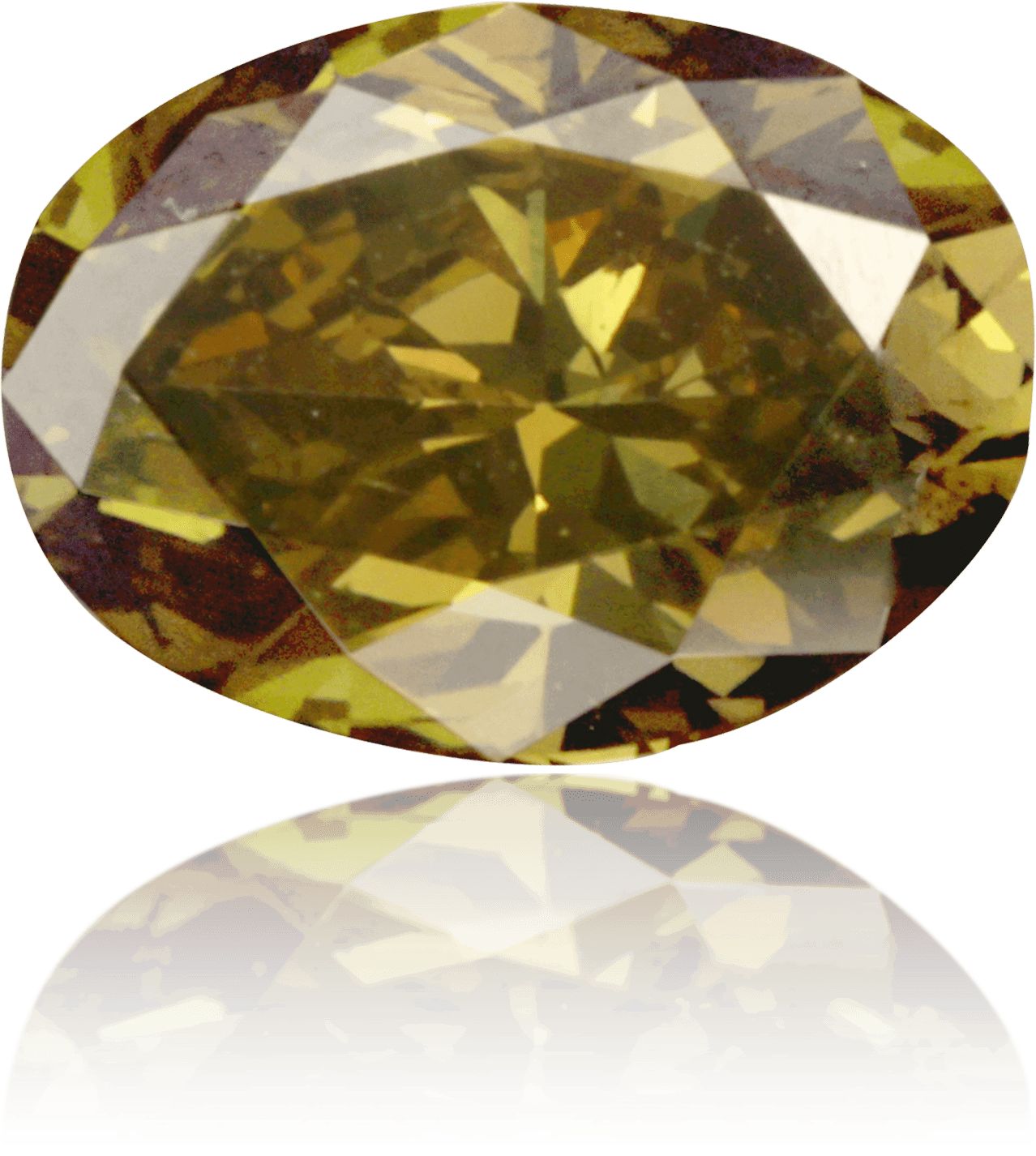 Diament 0.53 ct Fancy Intense Brown/VS2