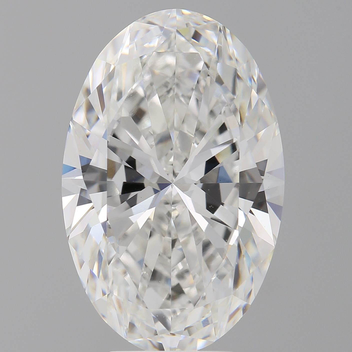 7.01 ct. oval Lab Grown Diamond front image