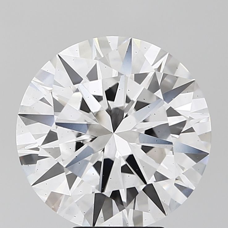 5.27 ct. round Lab Grown Diamond front image