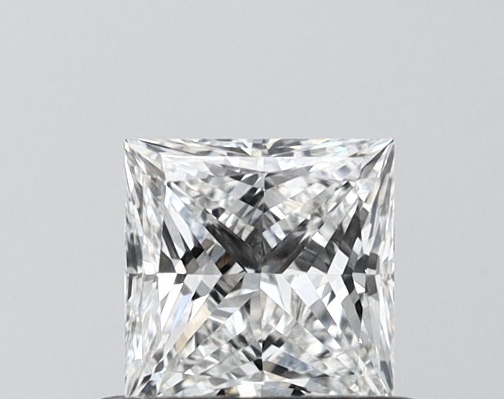 0.66 ct. princess Lab Grown Diamond front image