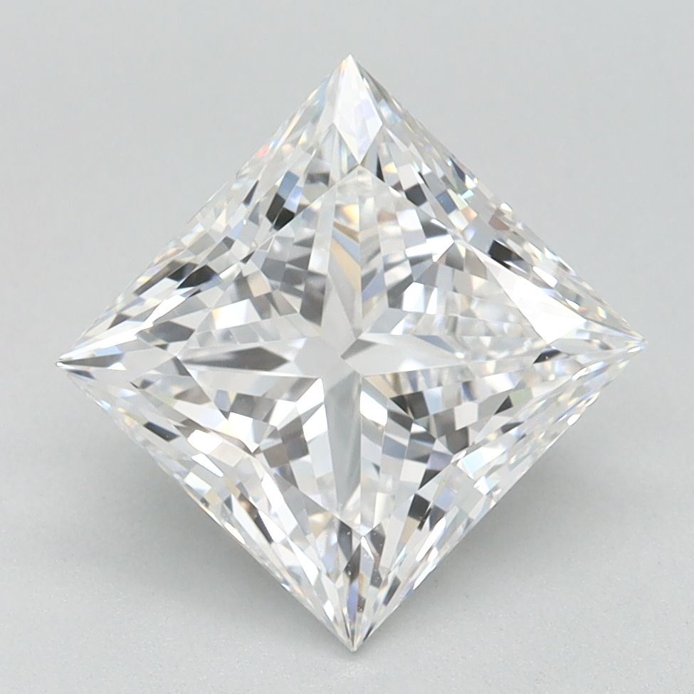 2.10 ct. princess Lab Grown Diamond front image