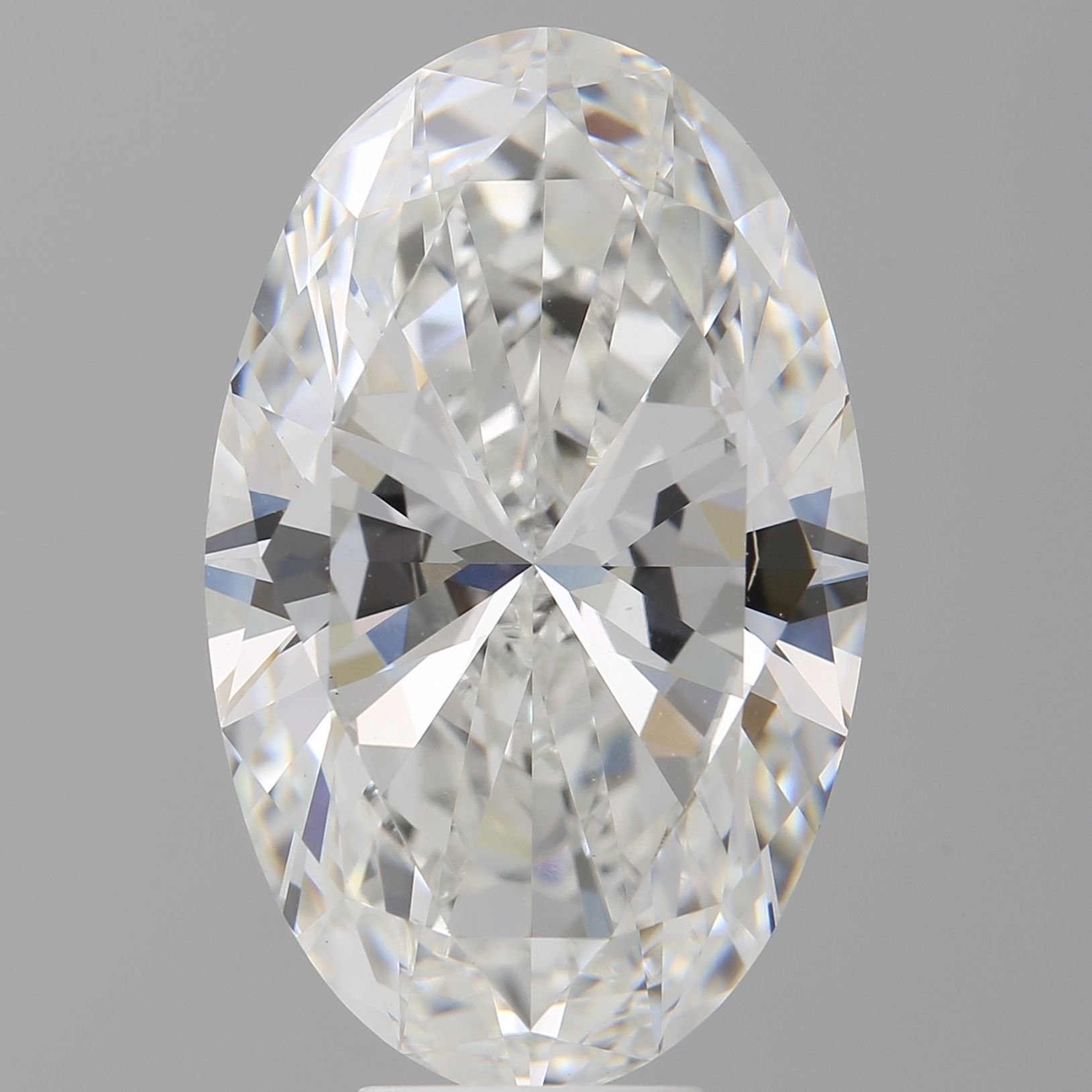 9.04 ct. oval Lab Grown Diamond front image