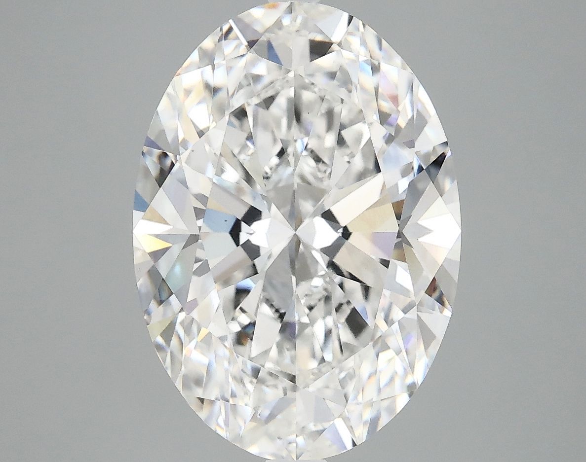 5.03 ct. oval Lab Grown Diamond front image