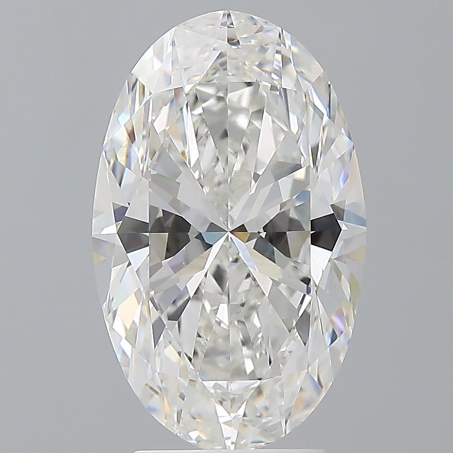 4.07 ct. oval Lab Grown Diamond front image