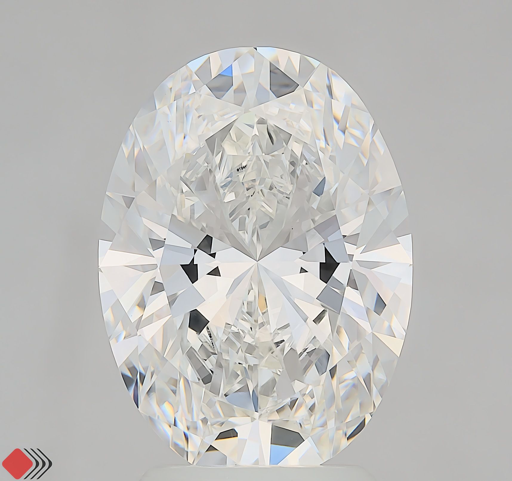 3.06 ct. oval Lab Grown Diamond front image