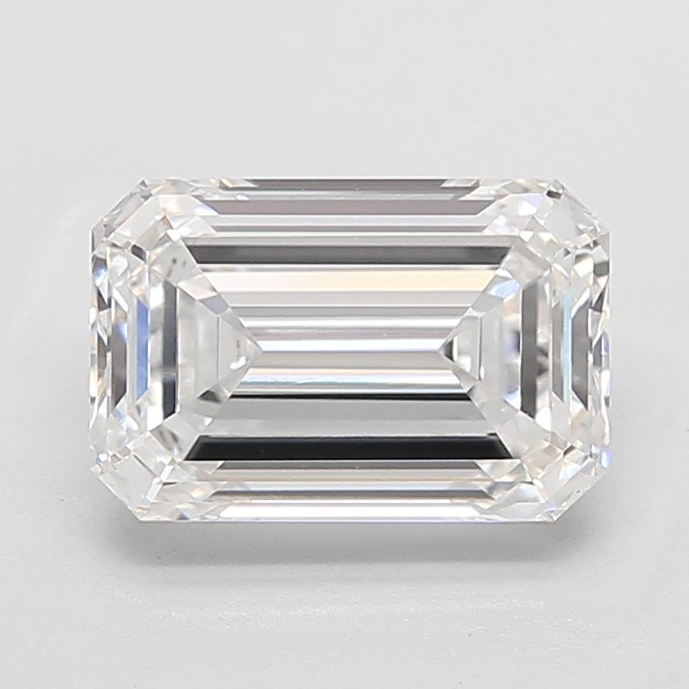 5.24 ct. emerald Lab Grown Diamond front image