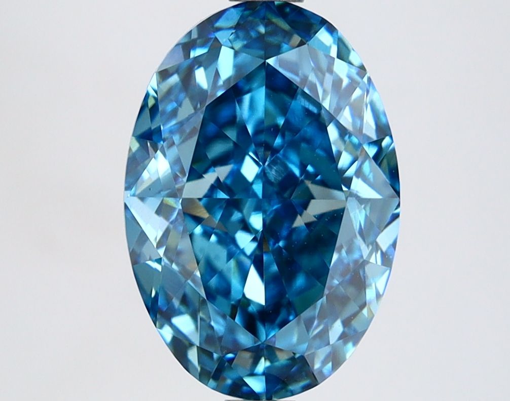3.30 ct. oval Lab Grown Diamond front image