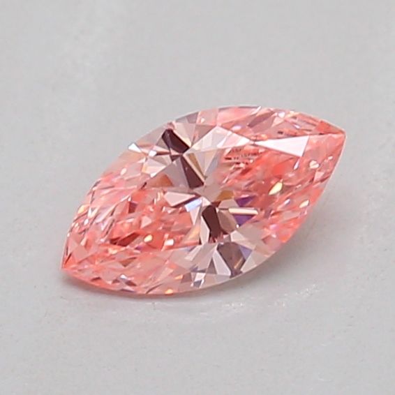 0.21 CT Fancy Vivid Pink MARQUISE