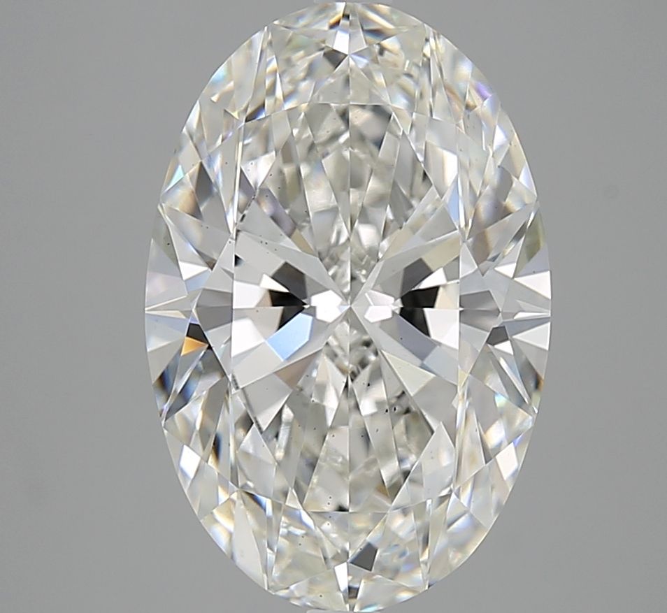 5.68 ct. oval Lab Grown Diamond front image