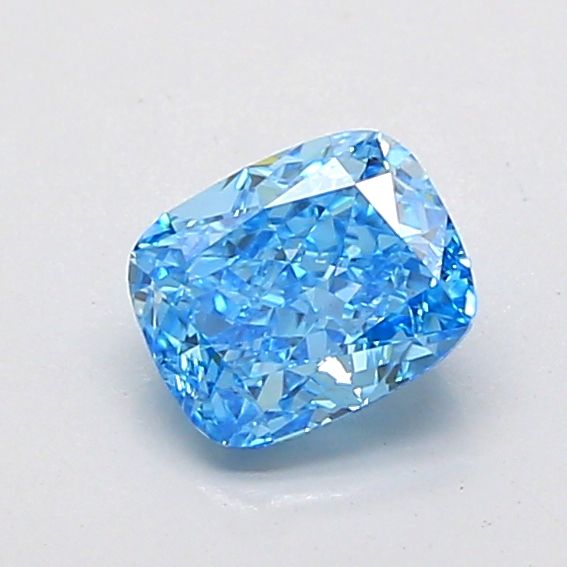 1.05 CT Fancy Vivid Blue CUSHION MODIFIED