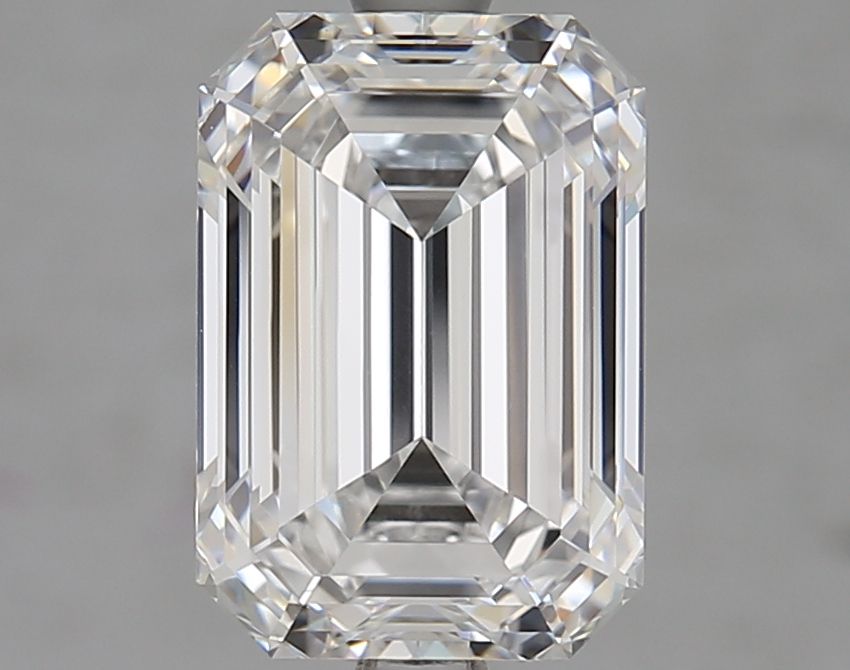 Diamant Émeraude 3.02 ct - Couleur E - Pureté VVS1