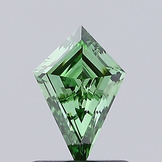 0.59 CT Fancy Vivid Green KITE