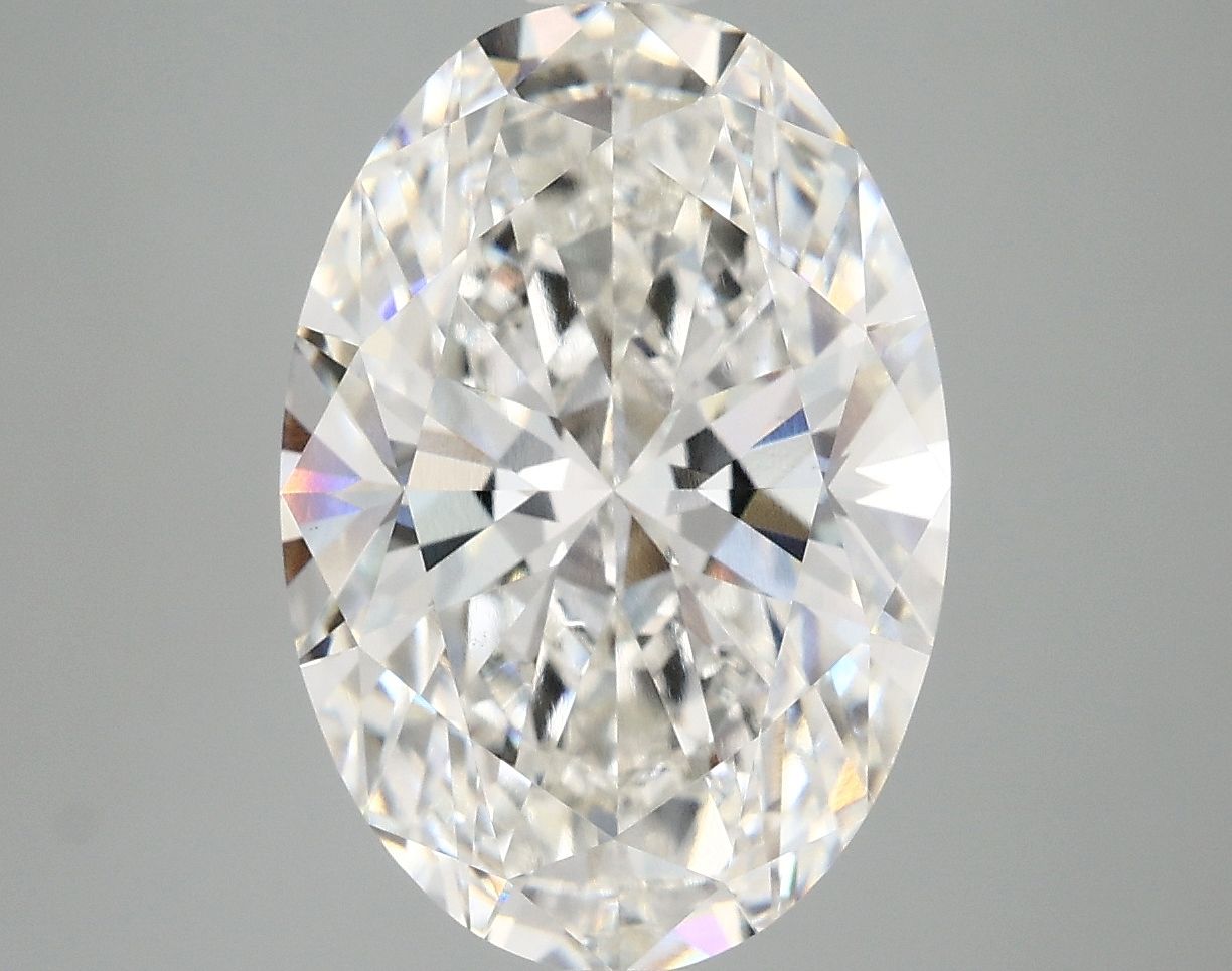 5.09 ct. oval Lab Grown Diamond front image