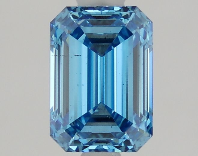 1.5 CT Fancy Vivid Blue EMERALD