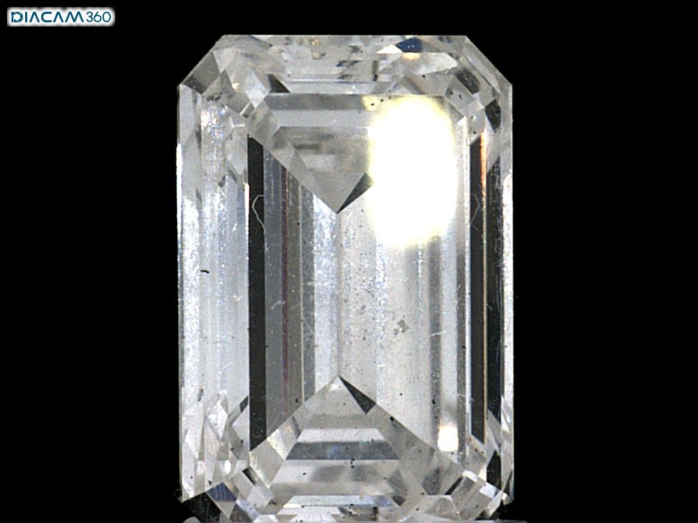 2.05 ct. emerald Lab Grown Diamond front image