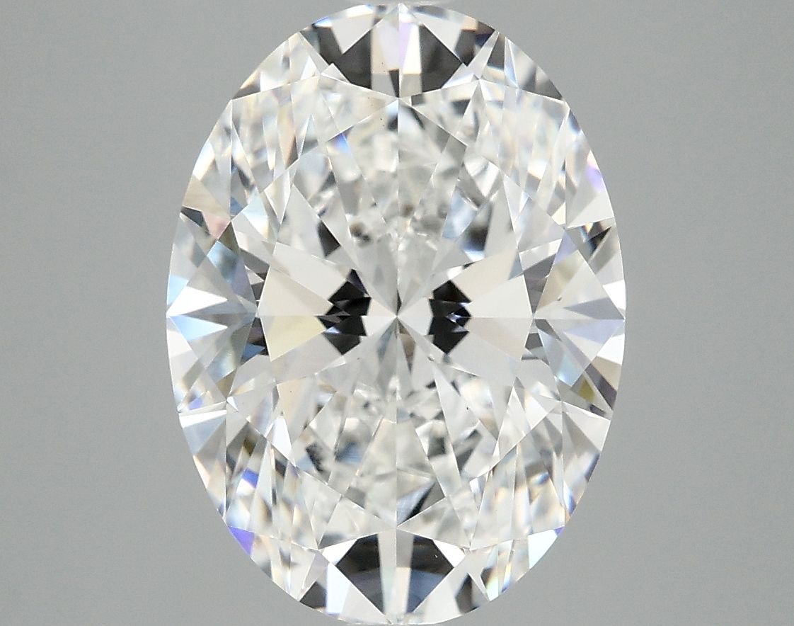 5.09 ct. oval Lab Grown Diamond front image