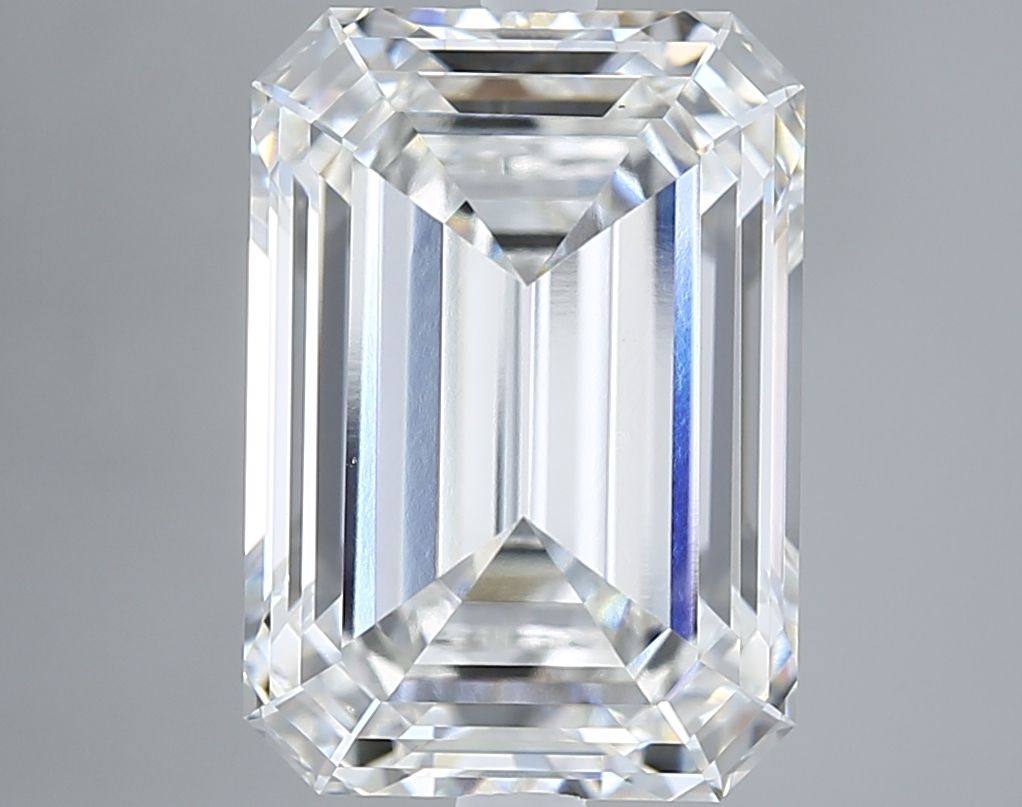 7.03 ct. emerald Lab Grown Diamond front image