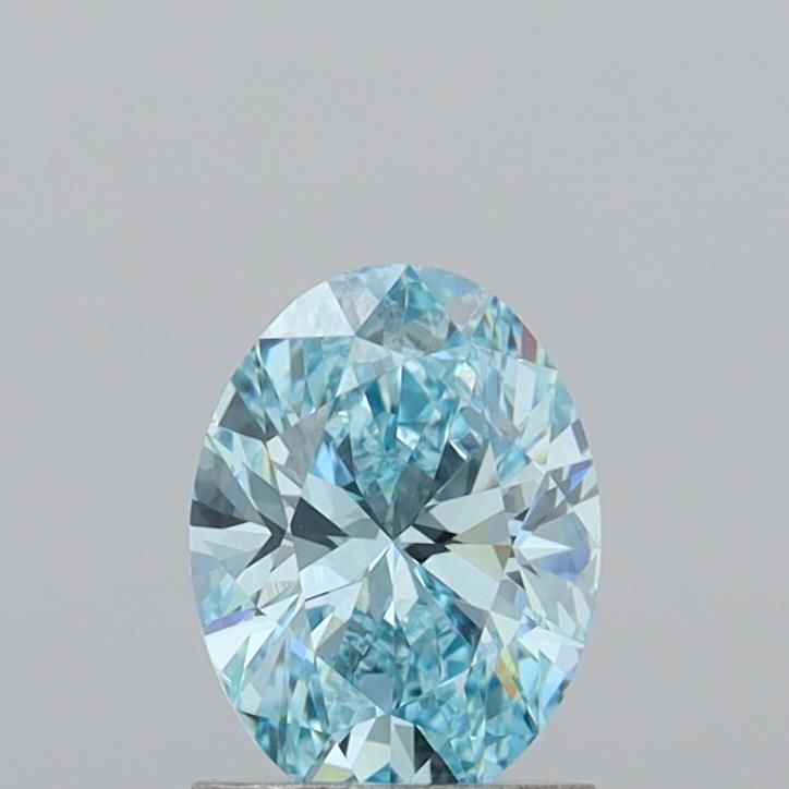 1.18 CT Fancy Vivid Blue OVAL