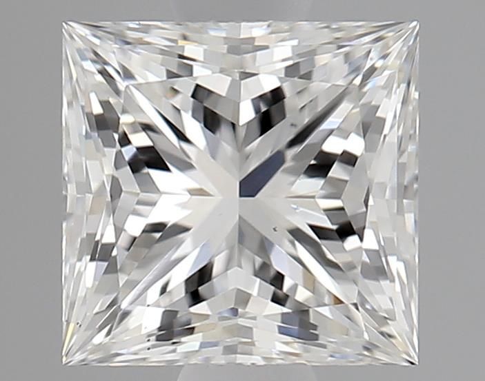 0.87 ct. princess Lab Grown Diamond front image