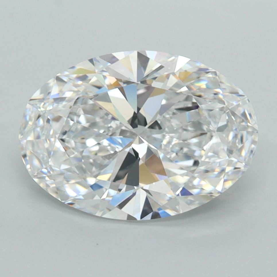 2.85 ct. oval Lab Grown Diamond front image