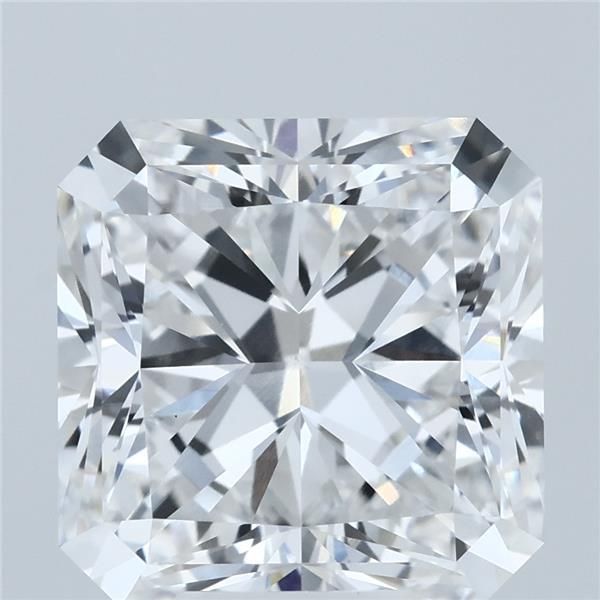7.06 ct lab-grown Square radiant Diamond