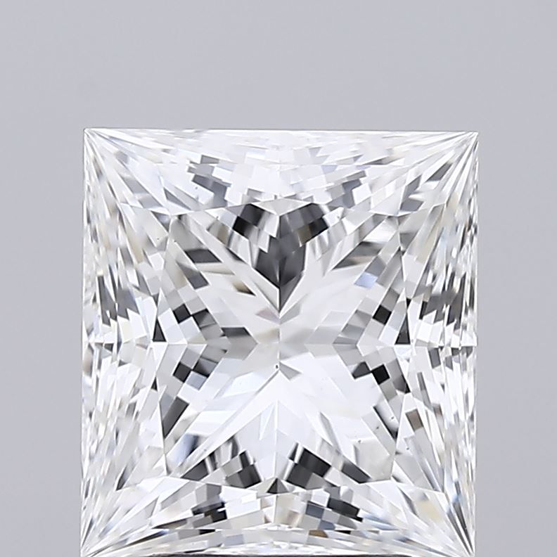 3.02 ct. princess Lab Grown Diamond front image