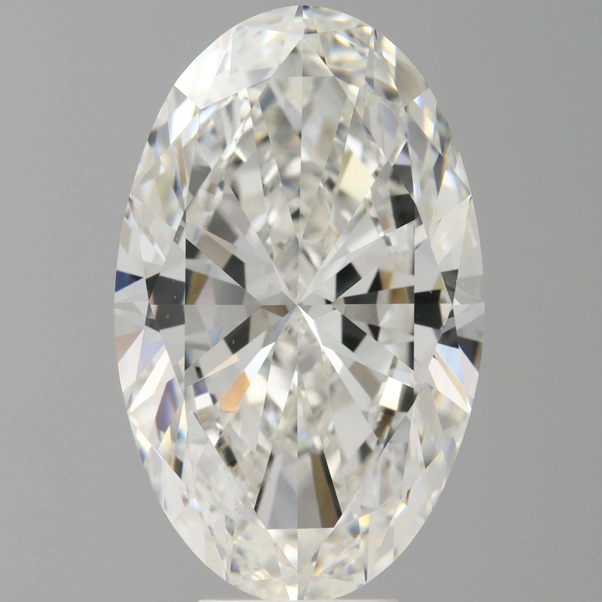 8.03 ct. oval Lab Grown Diamond front image