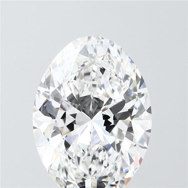 5.09 ct. oval Lab Grown Diamond front image