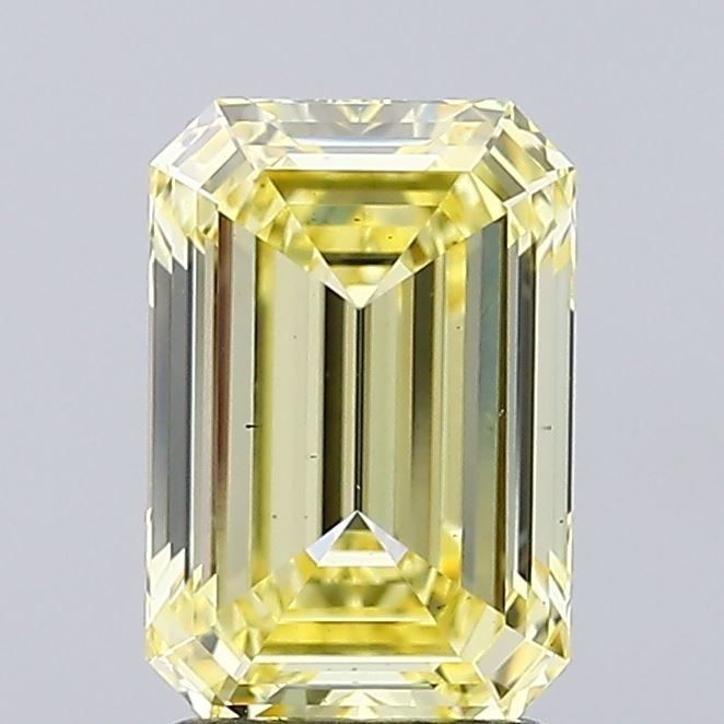 2.08 ct. emerald Lab Grown Diamond front image