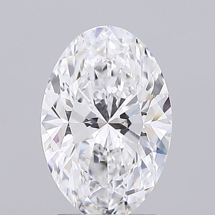 2.01 ct. oval Lab Grown Diamond front image