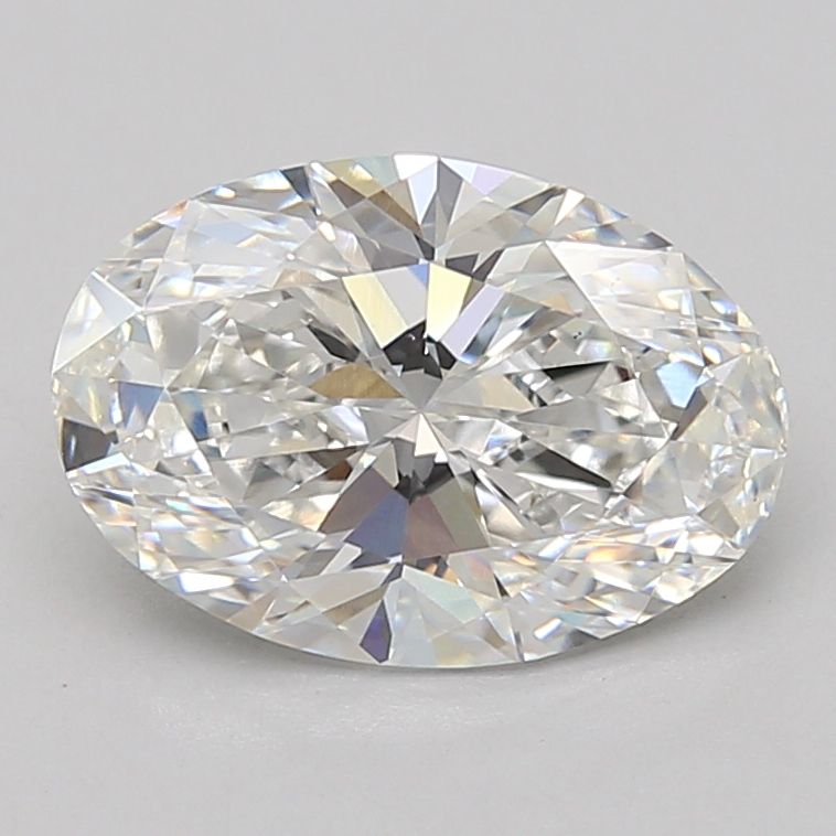 3.04 ct. oval Lab Grown Diamond front image