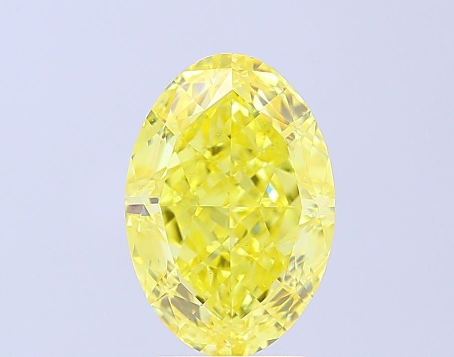 3.09 ct. oval Lab Grown Diamond front image