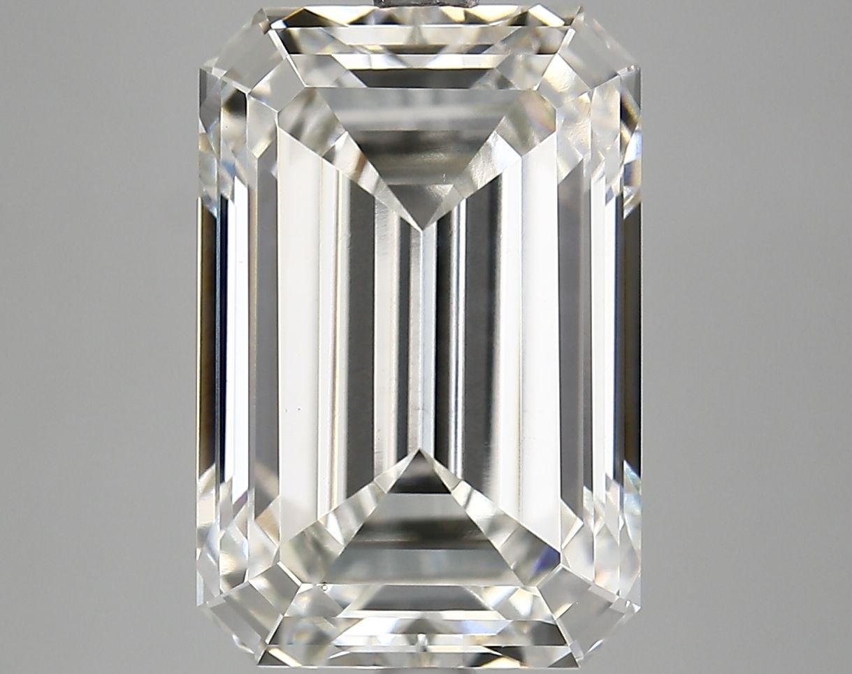 7.70 ct. emerald Lab Grown Diamond front image