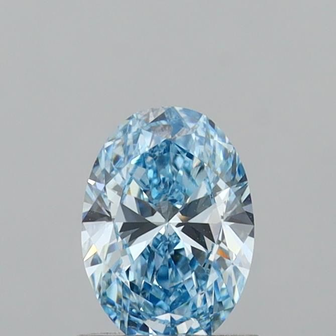1.03 CT Fancy Vivid Blue OVAL