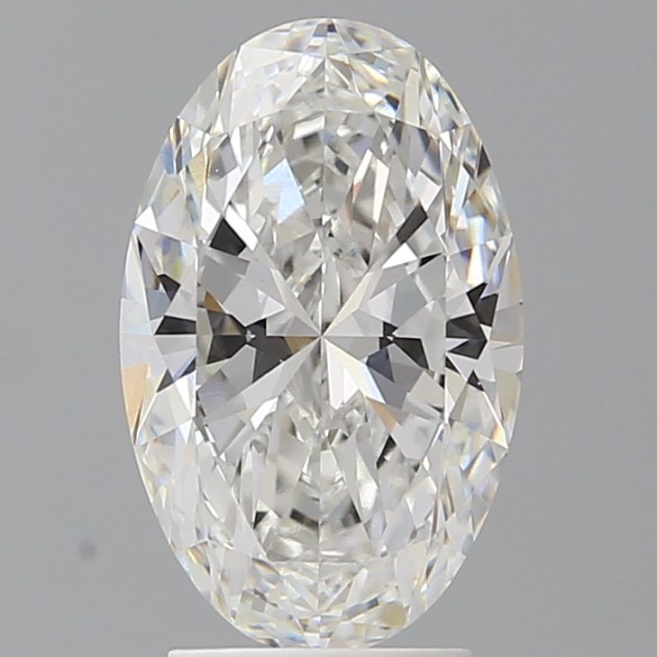3.08 ct. oval Lab Grown Diamond front image