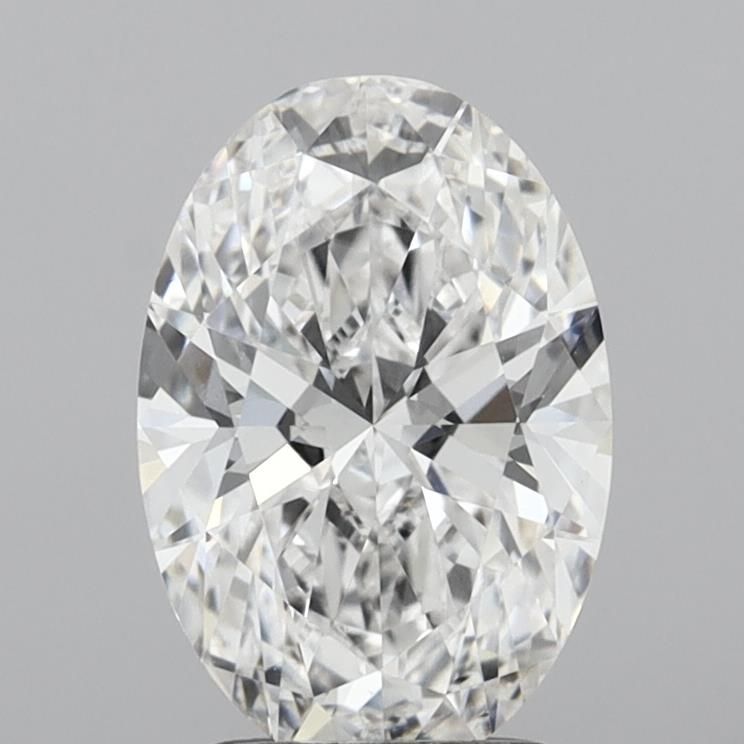2.16 ct. oval Lab Grown Diamond front image