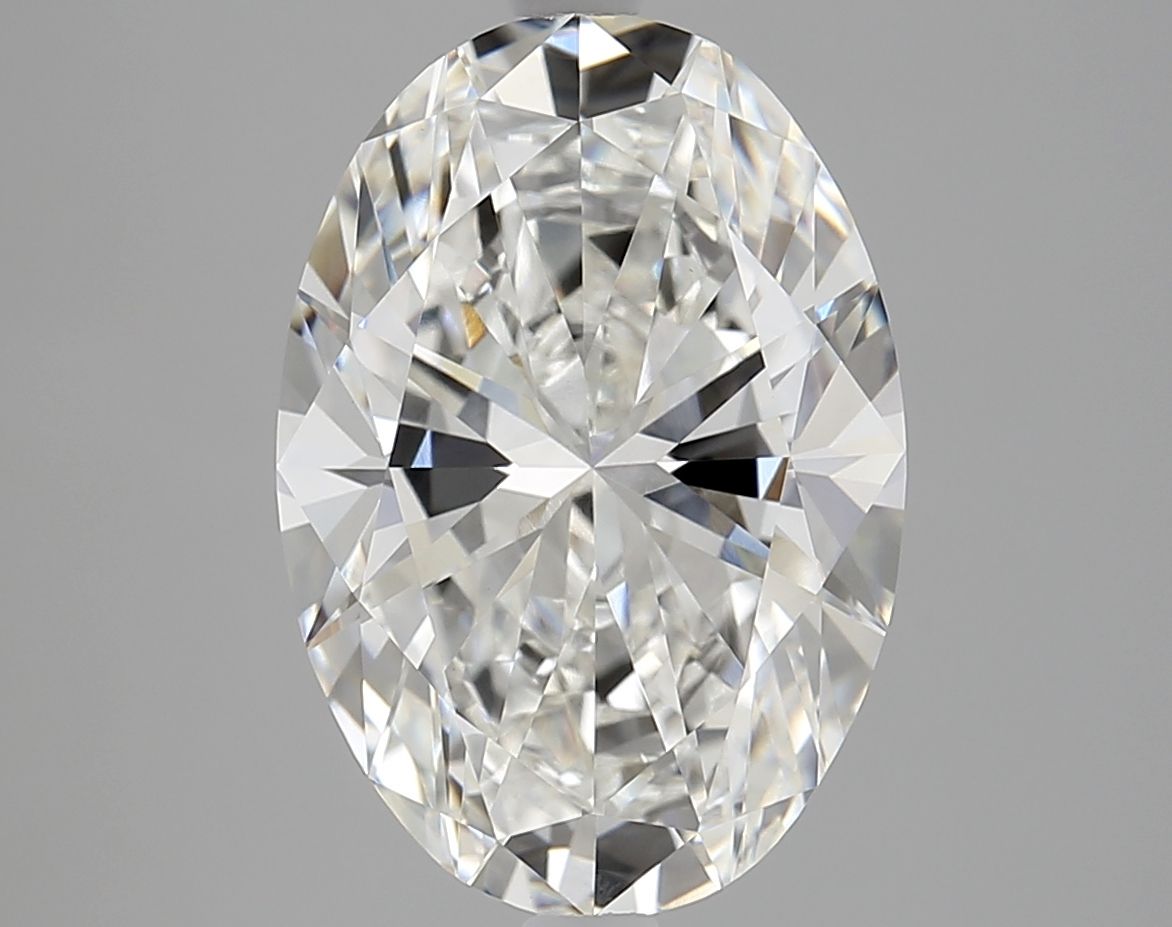5.06 ct. oval Lab Grown Diamond front image