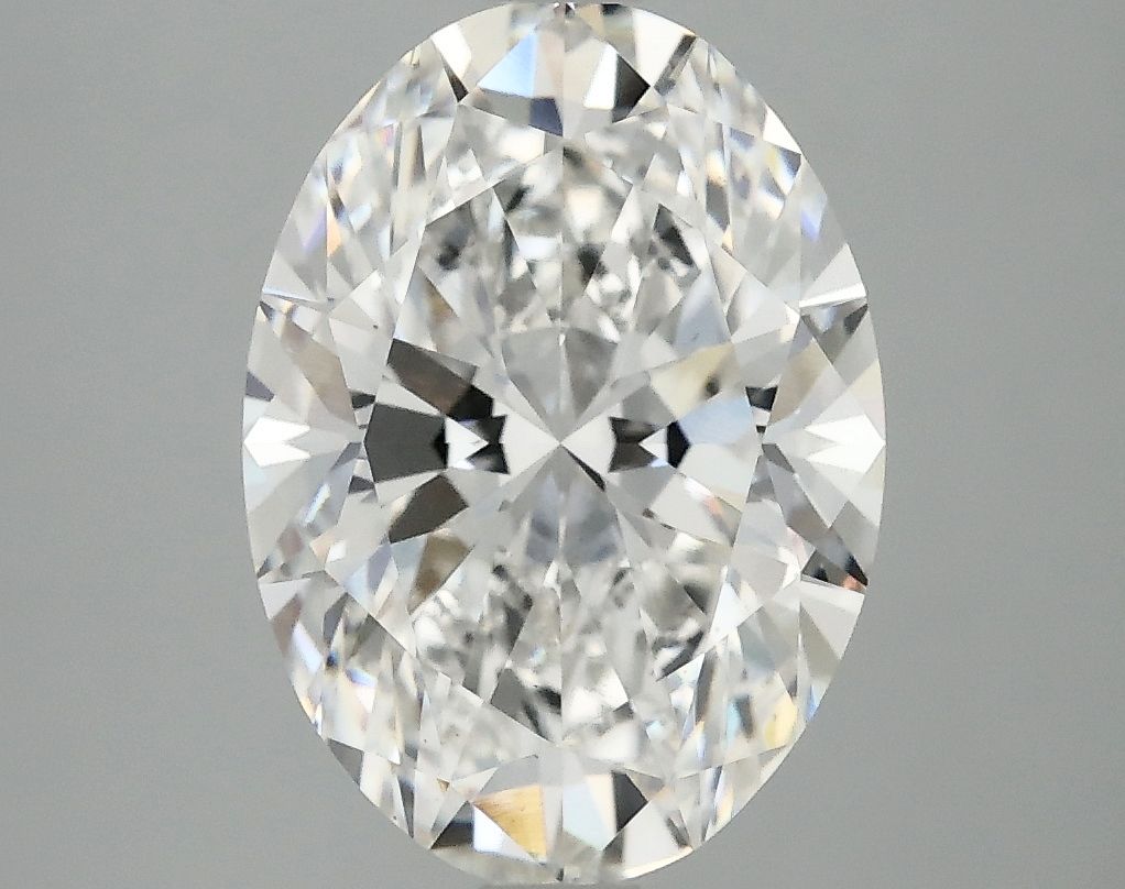 3.86 ct. oval Lab Grown Diamond front image