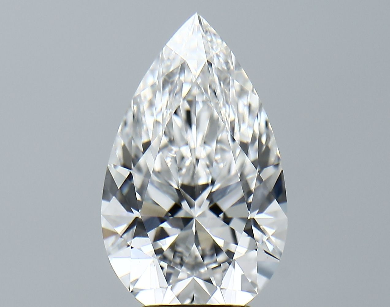 4.40 ct. pear Lab Grown Diamond front image