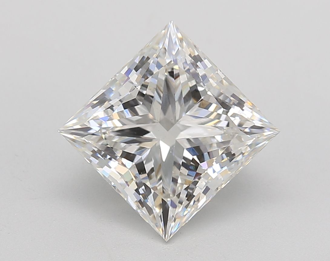 3.22 ct. princess Lab Grown Diamond front image